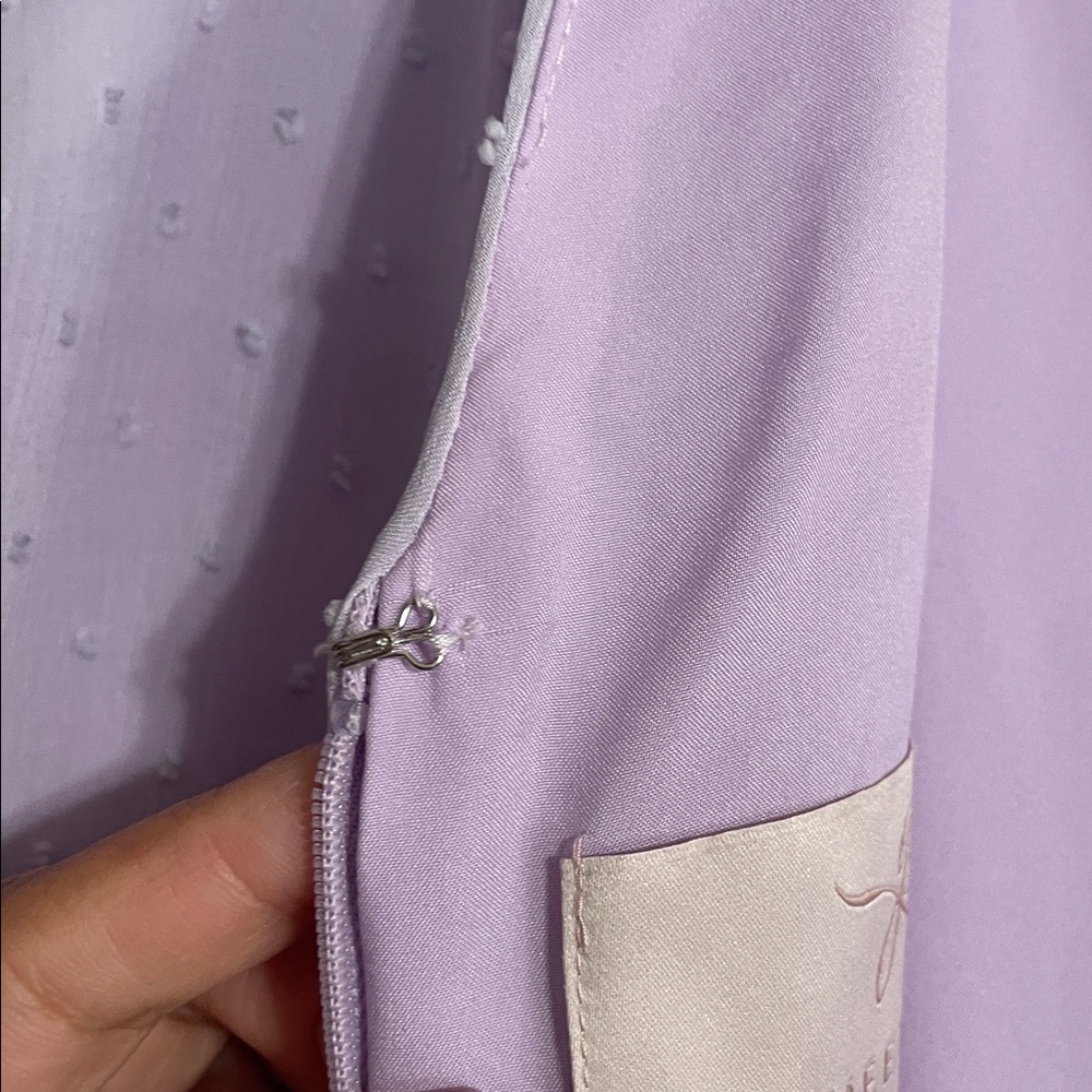 Gal Meets Glam Light Purple Midi Dress - Picture 5 of 9